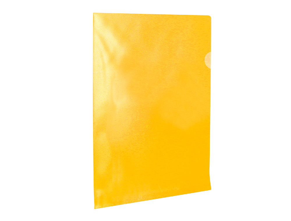 Bolsa dossier q-connect em plastico din a4 120 microns amarelo caixa de 100 unidades ( Imagem 3 de 10 ) - Preview