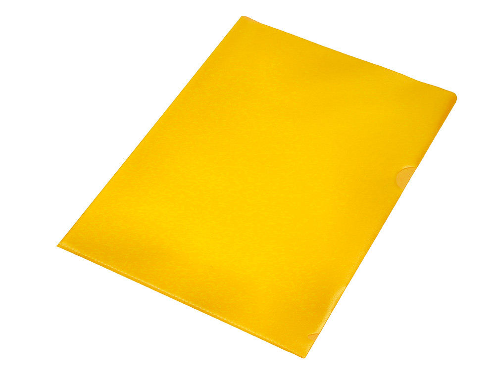 Bolsa dossier q-connect em plastico din a4 120 microns amarelo caixa de 100 unidades ( Imagem 5 de 10 ) - Preview