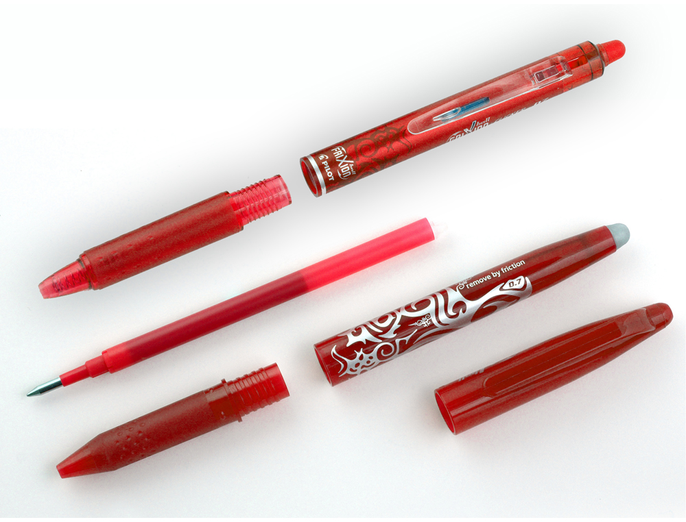 PILOT - 3 REC. FRIXION RED. 0.7 - BLS-FR7-R-S3 ( Imagem 3 de 12 ) - Preview