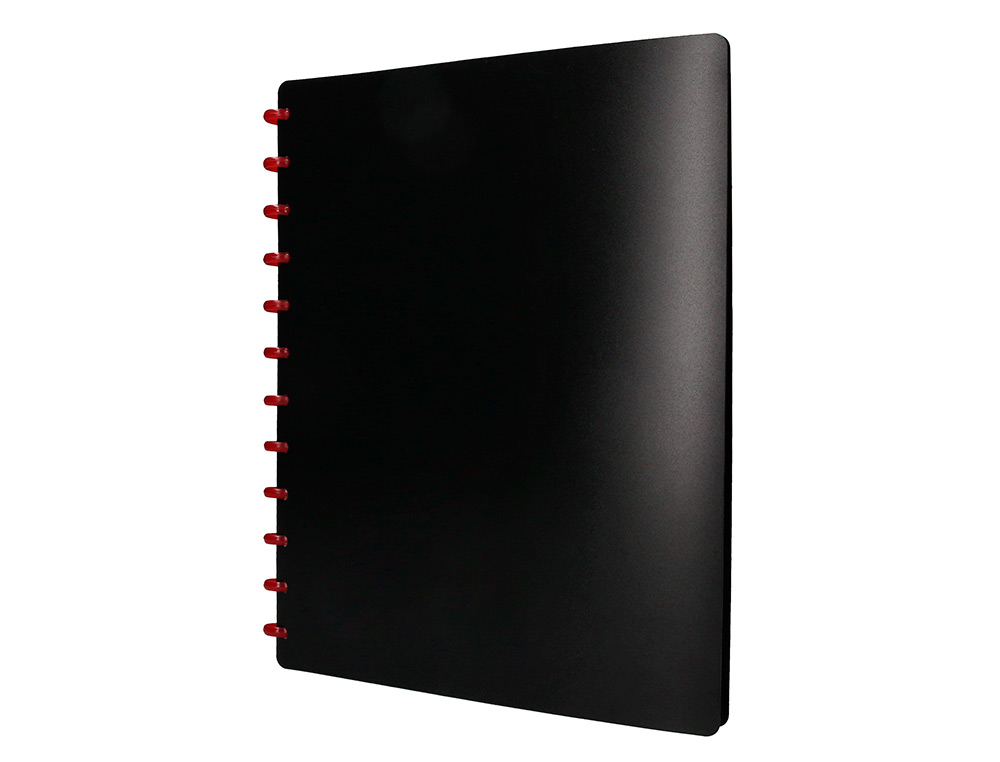 Capa catalogo liderpapel com aneis plasticos preto ( Imagem 3 de 11 ) - Preview