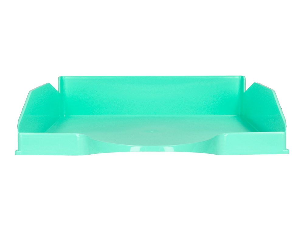 Bandeja de secretaria q-connect menta opaco 240x70x340mm ( Imagem 2 de 6 ) - Preview