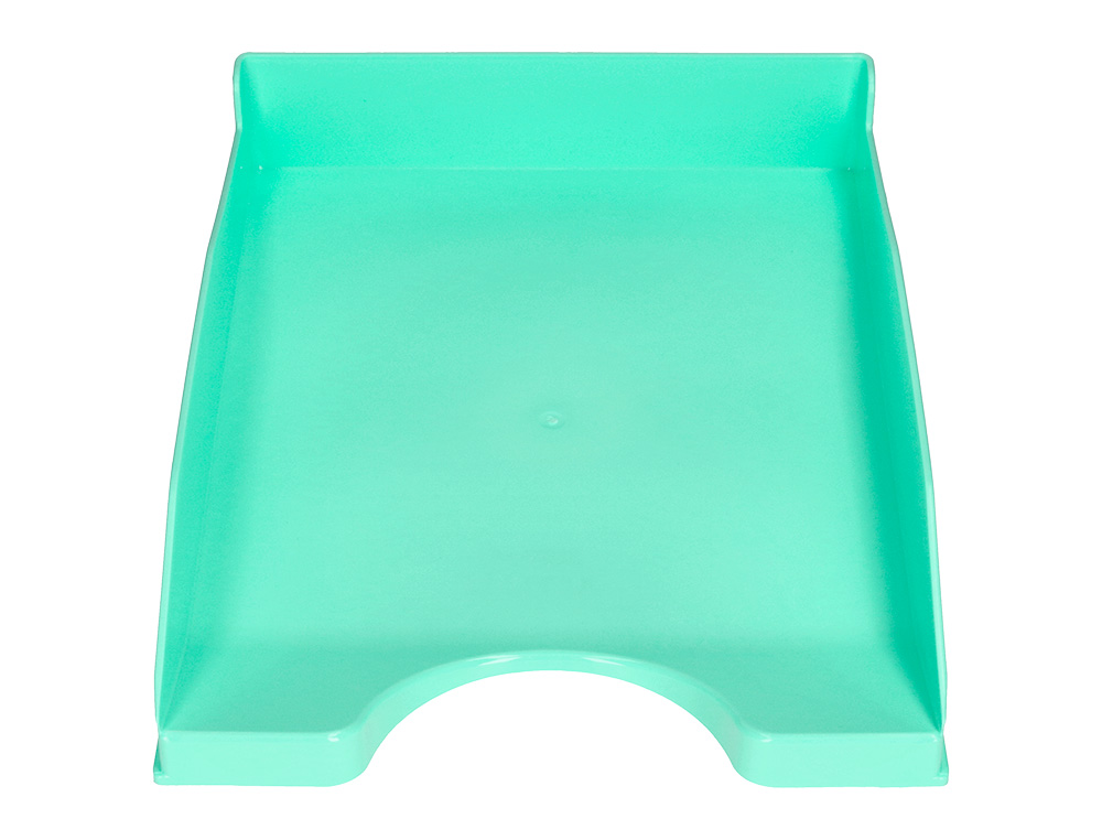 Bandeja de secretaria q-connect menta opaco 240x70x340mm ( Imagem 3 de 6 ) - Preview