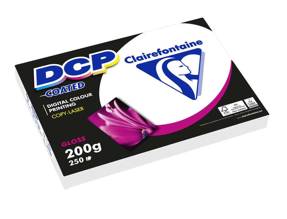 Papel fotocopia color dcp coated glossy din a4 200 gr embalagem 250 folhas ( Imagem 2 de 3 ) - Preview