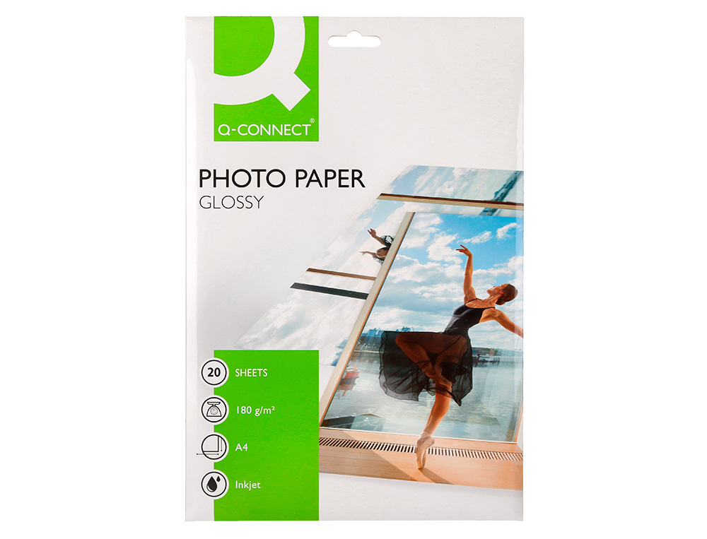 Q-CONNECT - EMB. 20 FLS PAPEL FOTOG. - KF01103 ( Imagem 2 de 12 ) - Preview