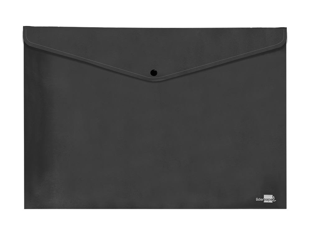 Bolsa porta documentos liderpapel com mola din a3 preto opaco ( Imagem 2 de 14 ) - Preview
