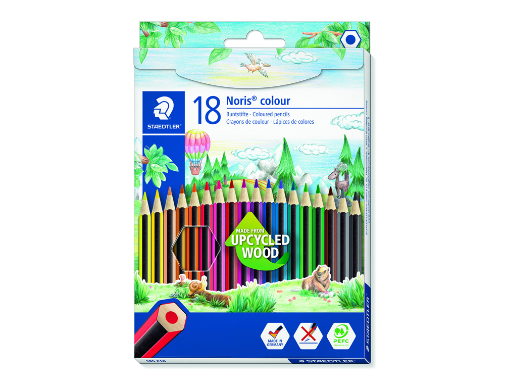 STAEDTLER - 18 LAPIS DE COR - 185C18 ( Imagem 2 de 3 ) - Preview