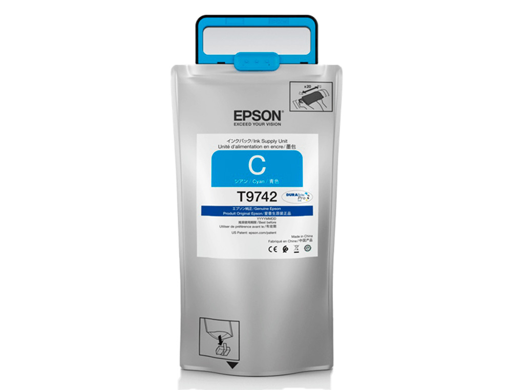 Tinteiro epson workforce pro wf-c869r cian xxl ink supply unit ...