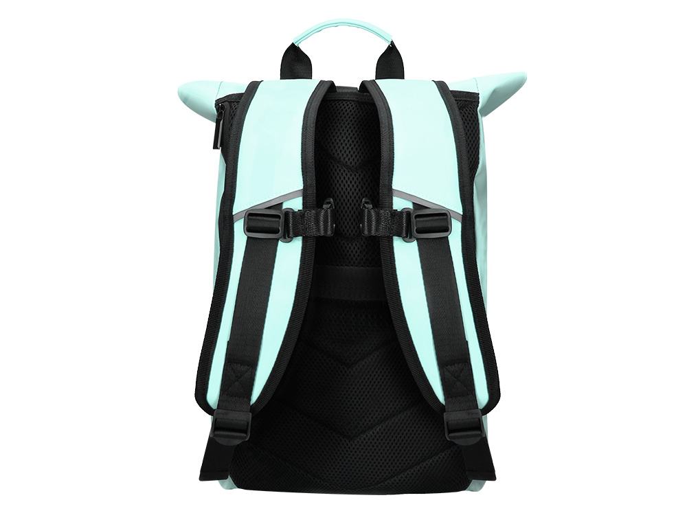 Mochila antartik waterproof enrolavel desenho casual cor turquesa 480x130x280 mm ( Imagem 5 de 13 ) - Preview