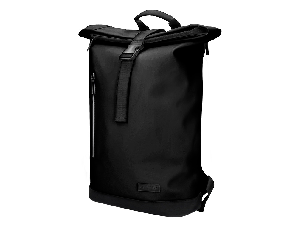 Mochila antartik waterproof enrolavel desenho casual cor preto 480x130x280 mm ( Imagem 4 de 13 ) - Preview