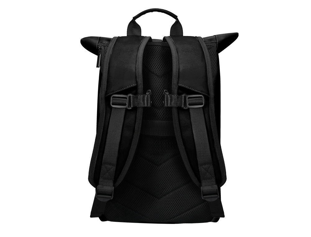 Mochila antartik waterproof enrolavel desenho casual cor preto 480x130x280 mm ( Imagem 5 de 13 ) - Preview