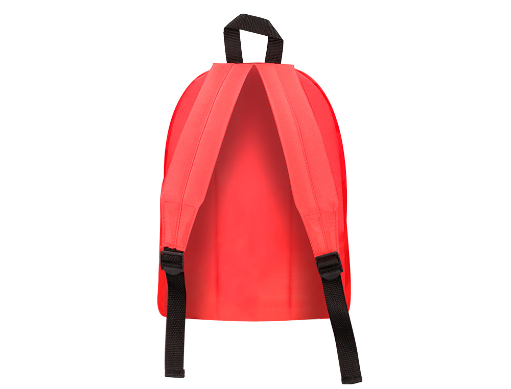 Mochila escolar liderpapel cor vermelho 400x125x300 mm ( Imagem 4 de 8 ) - Preview