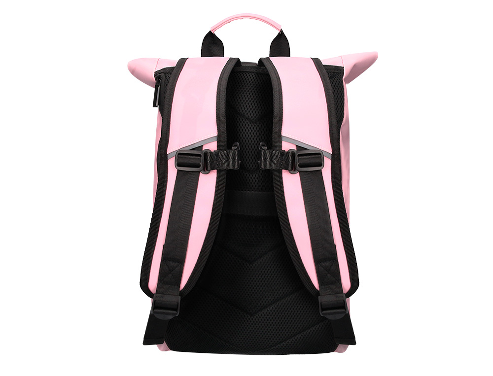 Mochila antartik waterproof enrolavel desenho casual cor rosa 480x130x280 mm ( Imagem 4 de 12 ) - Preview