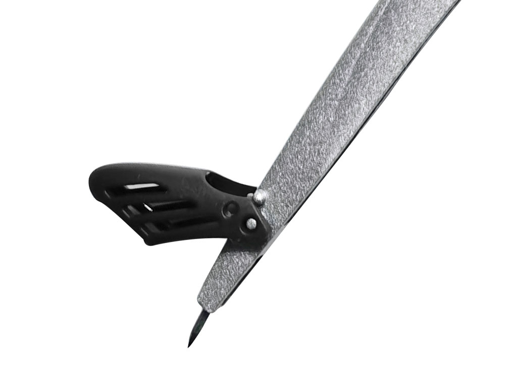 Compasso liderpapel lock device com adaptador universal e tubo de minas cor cinza ( Imagem 5 de 5 ) - Preview