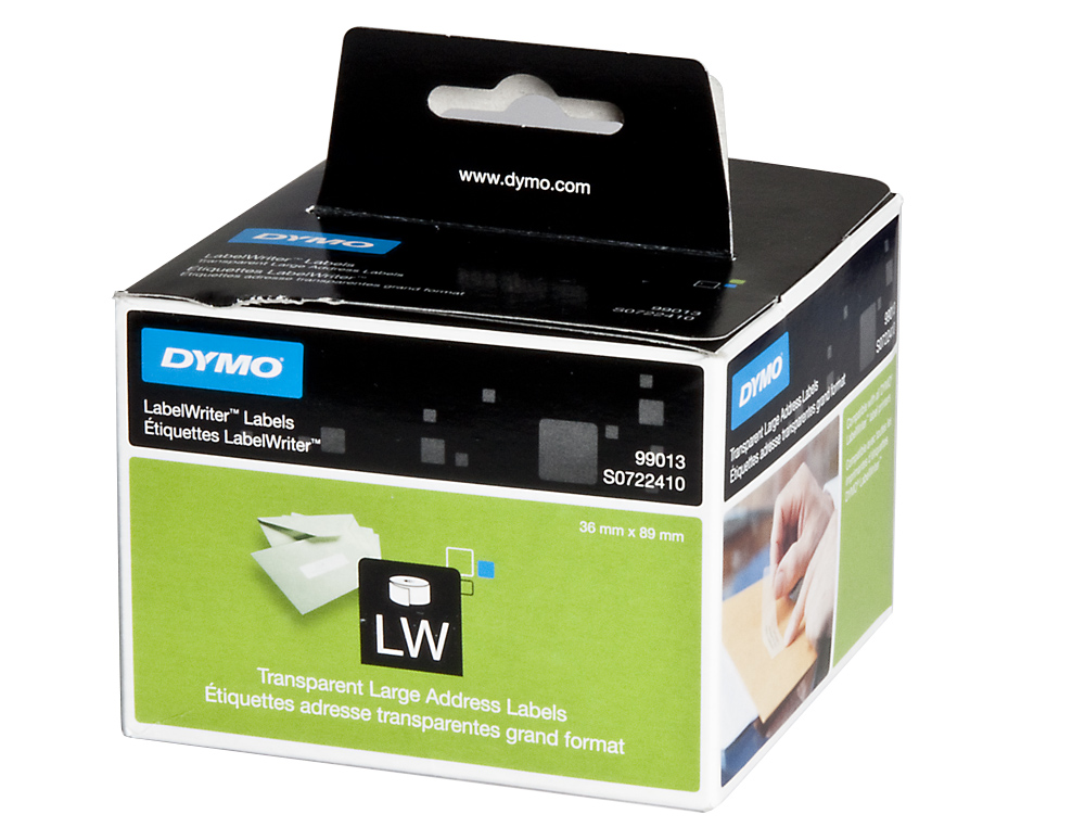Etiquetas adesivas dymo para impressora labelwriter 400 - 89x36 mm direccoes 260 etiquetas ( Imagem 2 de 3 ) - Preview