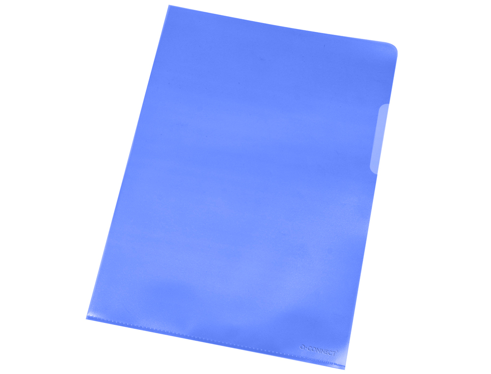 Bolsa dossier plástico a4 120mc. azul- pack 10 unidades ( Imagem 2 de 2 ) - Preview