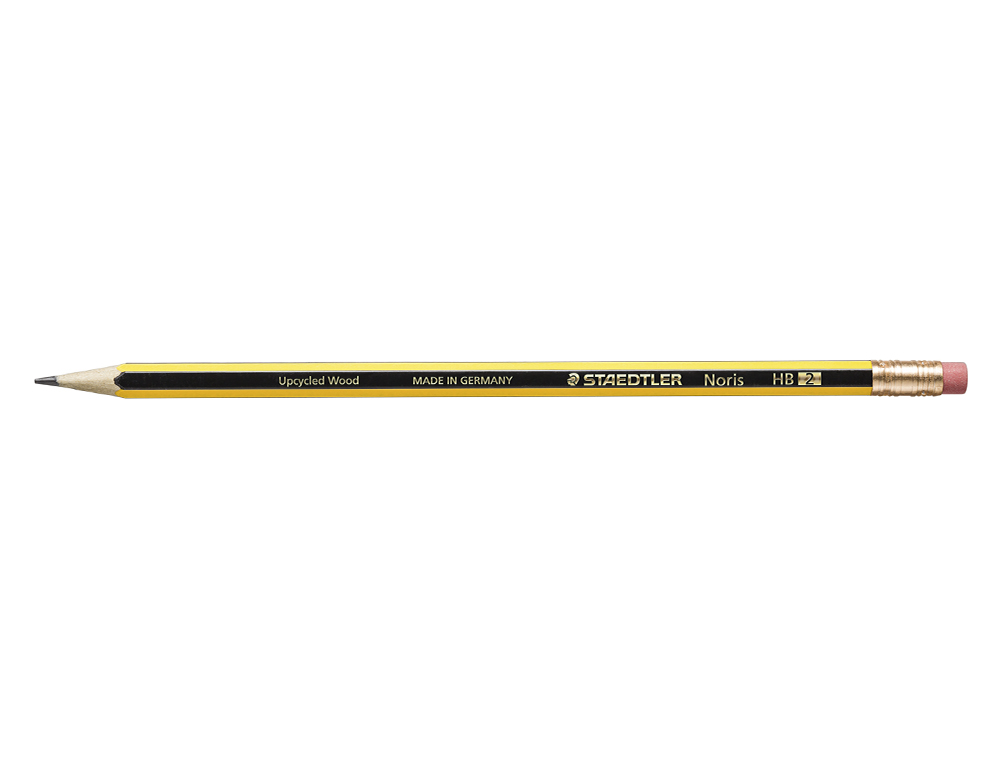 Lapis de grafite staedtler noris com borracha (12 unidades) ( Imagem 2 de 13 ) - Preview
