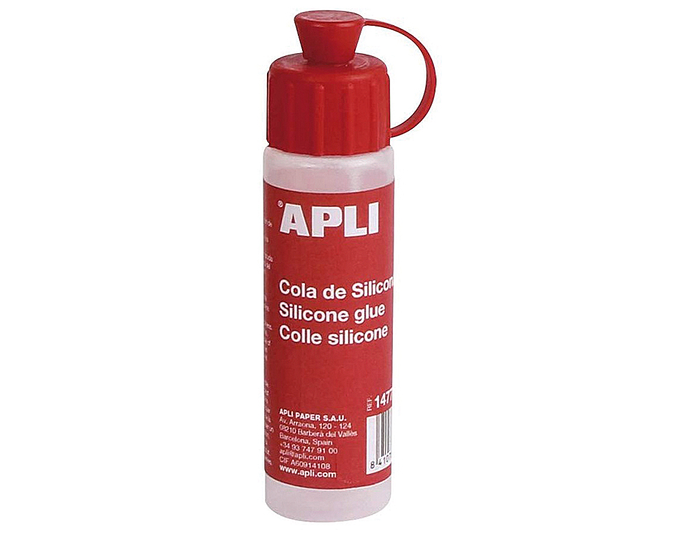 Cola de silicone apli liquida boiao de 25ml ( Imagem 2 de 2 ) - Preview