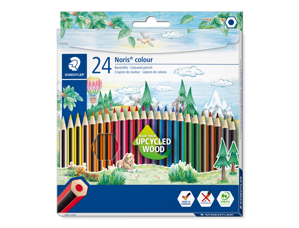 STAEDTLER - Caixa de 24 Lápis de Cor ( Imagem 2 de 3 ) - Preview
