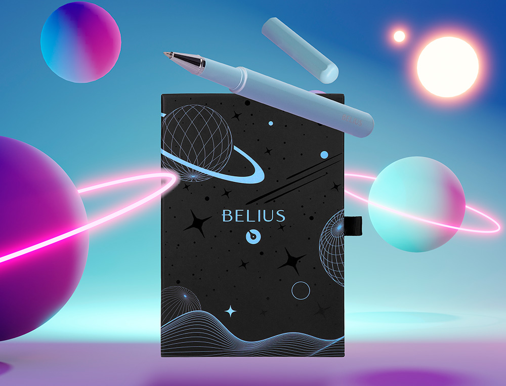 Roller e bolsa de couro belius azul tinta preta caixa de oferta ( Imagem 2 de 19 ) - Preview
