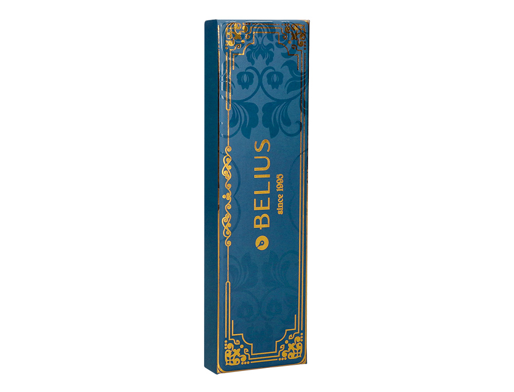 Esferografica belius hexa corpo hexagonal rosa azul dourado tinta azul caixa de oferta ( Imagem 3 de 19 ) - Preview