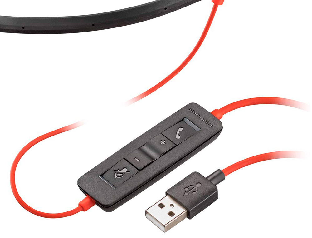 Auricular plantronics blackwire 3320 diadema binaural cabo usb-a ( Imagem 4 de 7 ) - Preview
