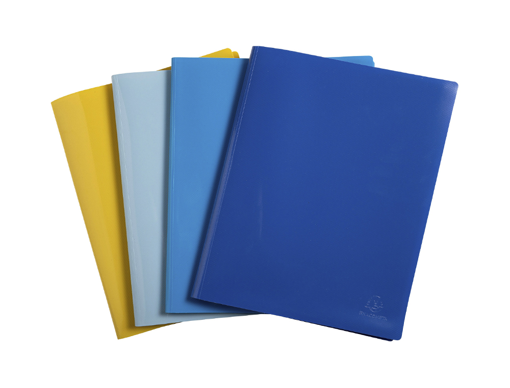 Capa catalogo exacompta 40 bolsas din a4 reciclada polipropileno cores sortidas (5 unidades) ( Imagem 2 de 4 ) - Preview