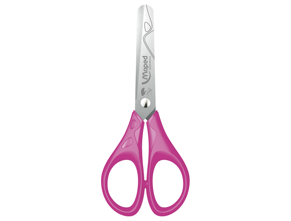 Tesoura escolar maped para esquerdinos 12 cm (10 unidades) ( Imagem 2 de 4 ) - Preview