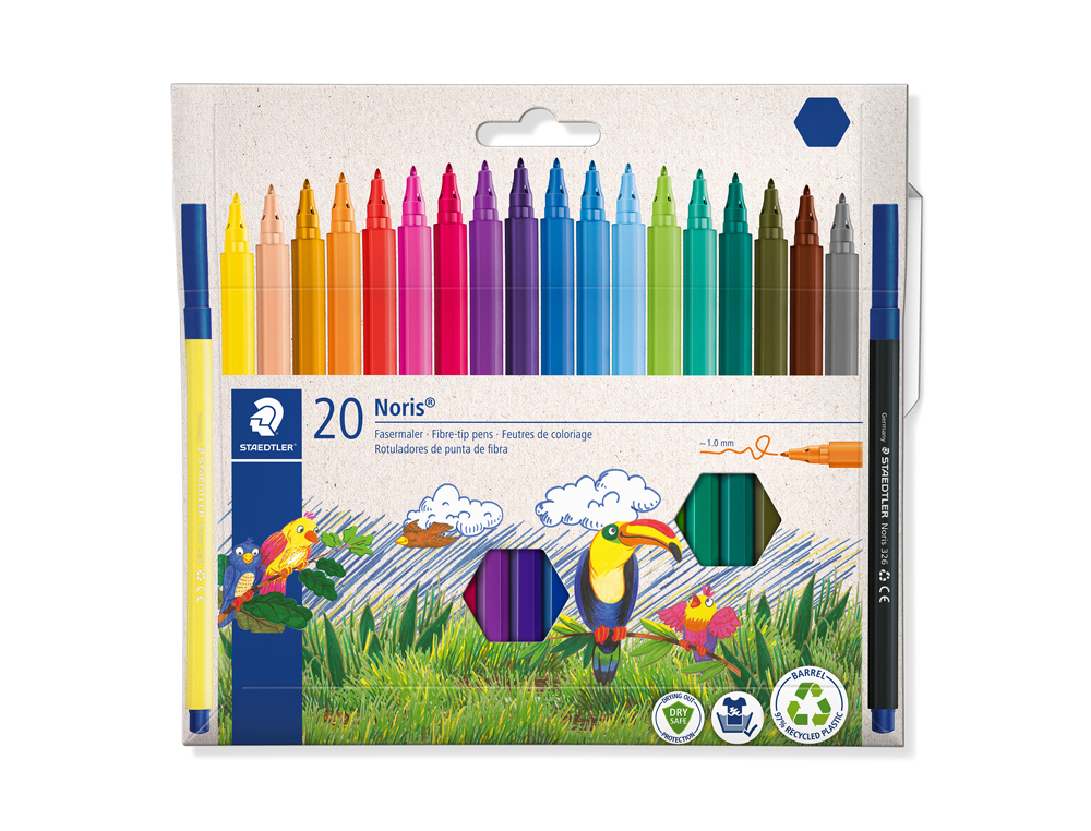 Marcador Staedtler Noris Club 20 Unidades ( Imagem 2 de 5 ) - Preview