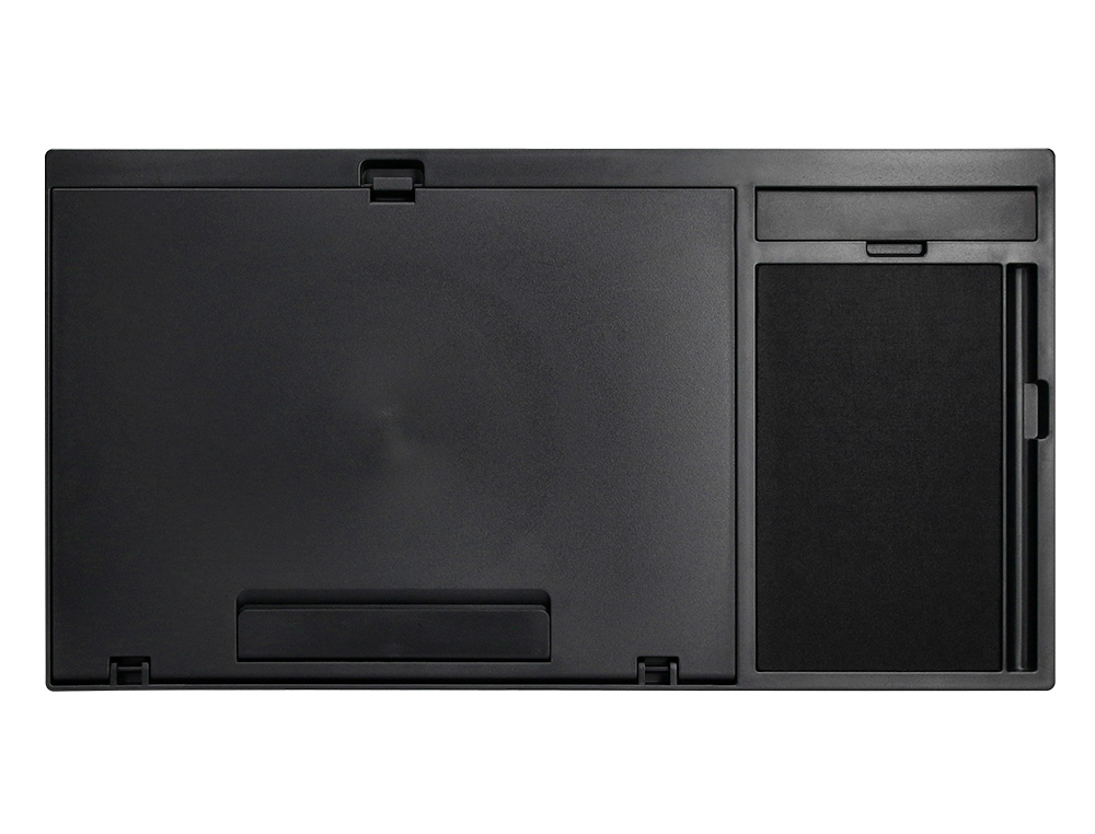 Suporte q-connect largo para portatil movel rato ate 17/' ajustavel 7 angulos diferentes preto 520x280x60 mm ( Imagem 2 de 14 ) - Preview