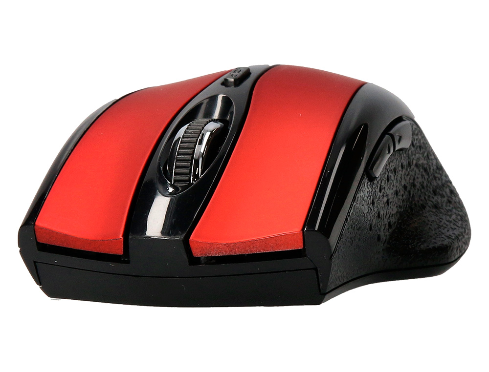Rato q-connect optico sem fios 1000 dpi recetor usb 2,4 ghz vermelho ( Imagem 5 de 9 ) - Preview