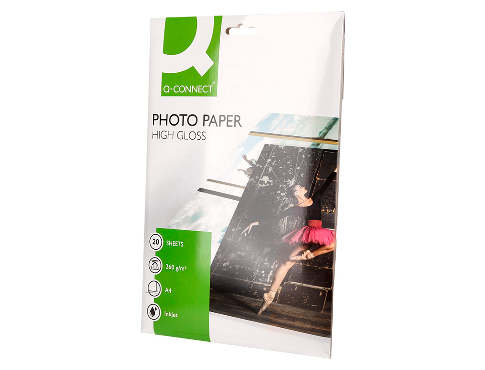 Papel Fotografia Q-Connect Glossy Caixa 20 Folhas 260 gr Papel Revestido ( Imagem 3 de 12 ) - Preview