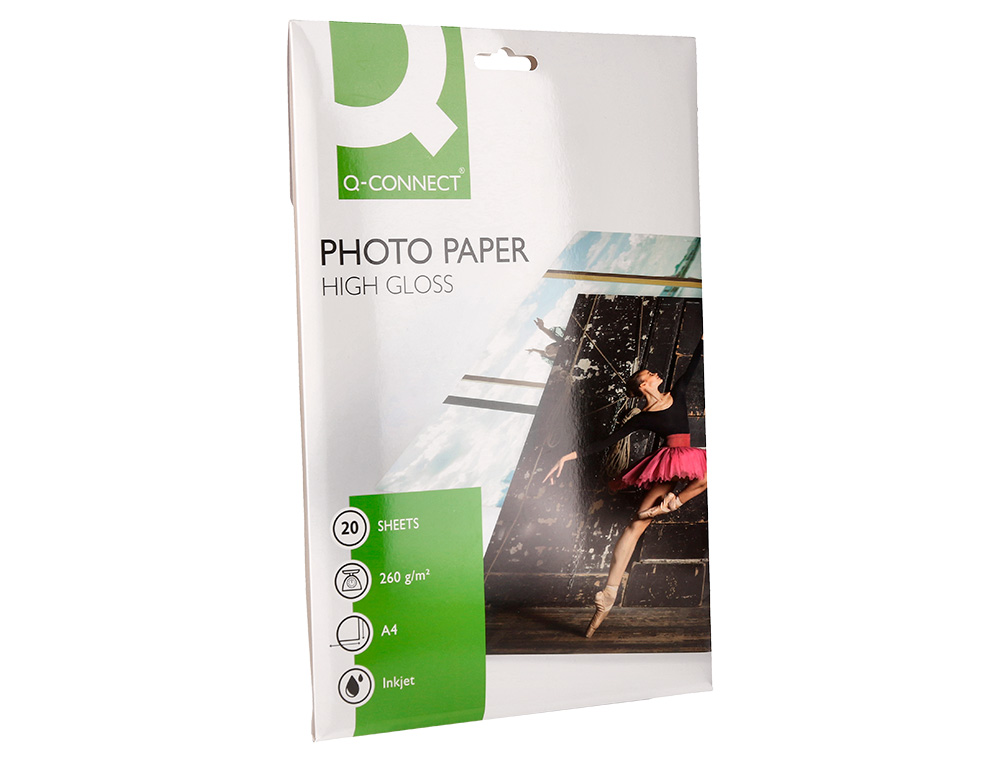 Papel Fotografia Q-Connect Glossy Caixa 20 Folhas 260 gr Papel Revestido ( Imagem 5 de 12 ) - Preview