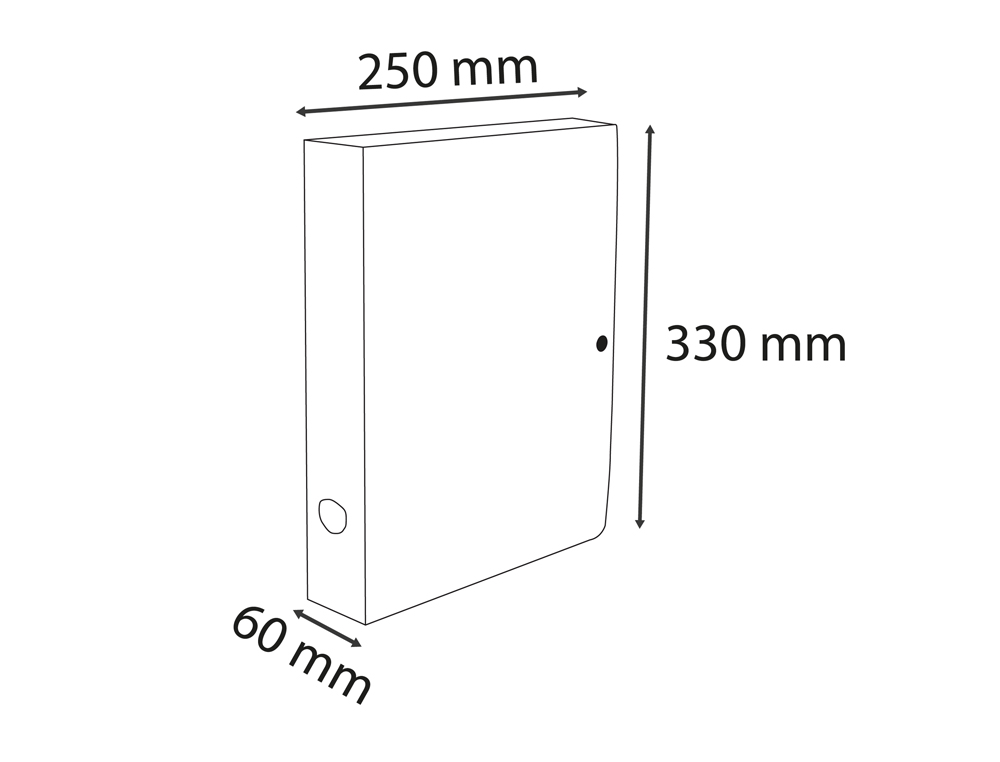 Capa para projetos exacompta skandi polipropileno reciclado din a4 lombada 60mm fecho com pressao cores sortidas (8 unidades) ( Imagem 5 de 13 ) - Preview