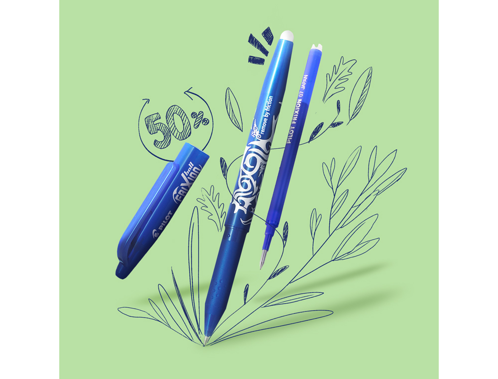 PILOT - 3 REC. FRIXION BLUE 0.7 - BLS-FR7-L-S3 ( Imagem 5 de 12 ) - Preview
