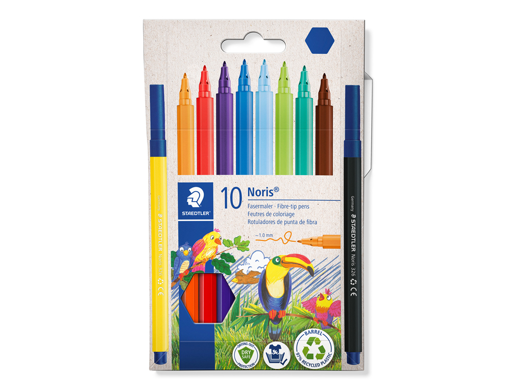 Marcador Staedtler - Noris Club. 10 unidades ( Imagem 2 de 3 ) - Preview
