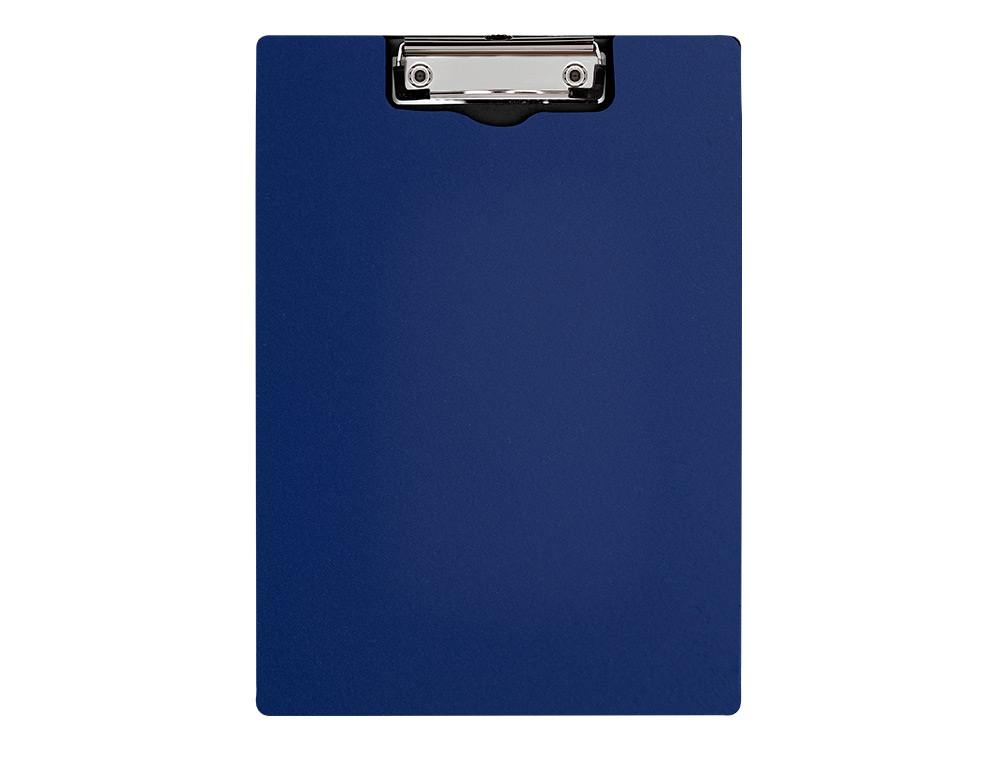 Porta notas q-connect com mola miniclip superior din a4 plastico 50% reciclado azul espessura 2,1 mm ( Imagem 2 de 10 ) - Preview