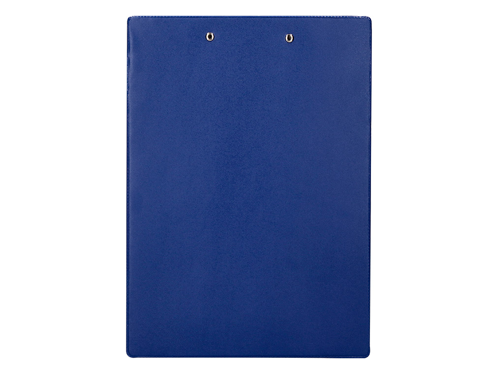 Porta notas q-connect com mola miniclip superior din a4 plastico 50% reciclado azul espessura 2,1 mm ( Imagem 3 de 10 ) - Preview
