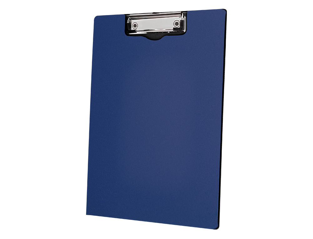 Porta notas q-connect com mola miniclip superior din a4 plastico 50% reciclado azul espessura 2,1 mm ( Imagem 4 de 10 ) - Preview