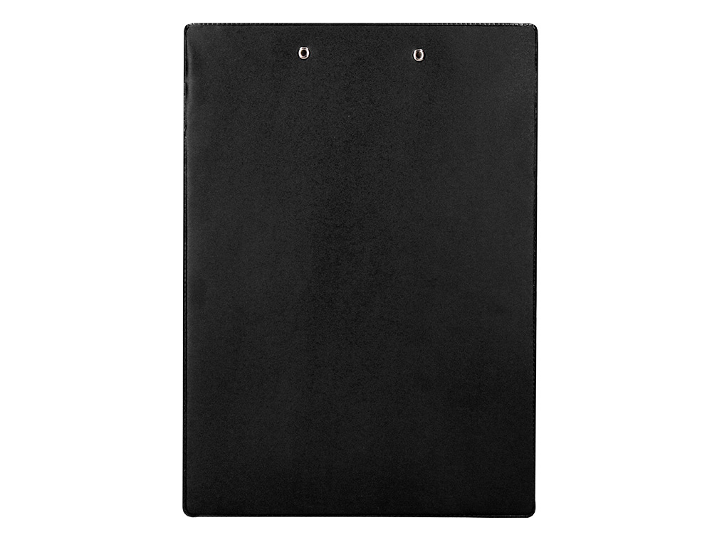 Porta notas q-connect com mola miniclip superior din a4 plastico 50% reciclado preto espessura 2,1 mm ( Imagem 3 de 10 ) - Preview