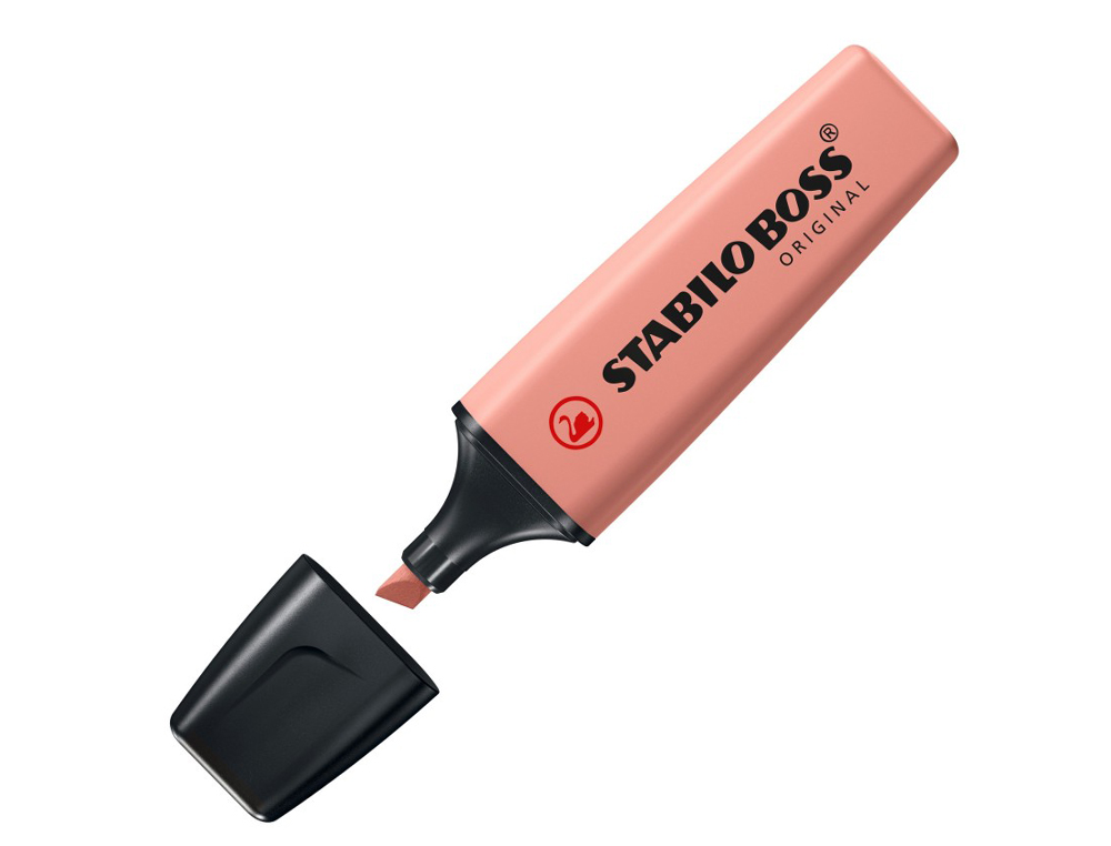 Marcador fluorescente stabilo boss pastel 70 nature colors sienna (10 unidades) ( Imagem 2 de 11 ) - Preview