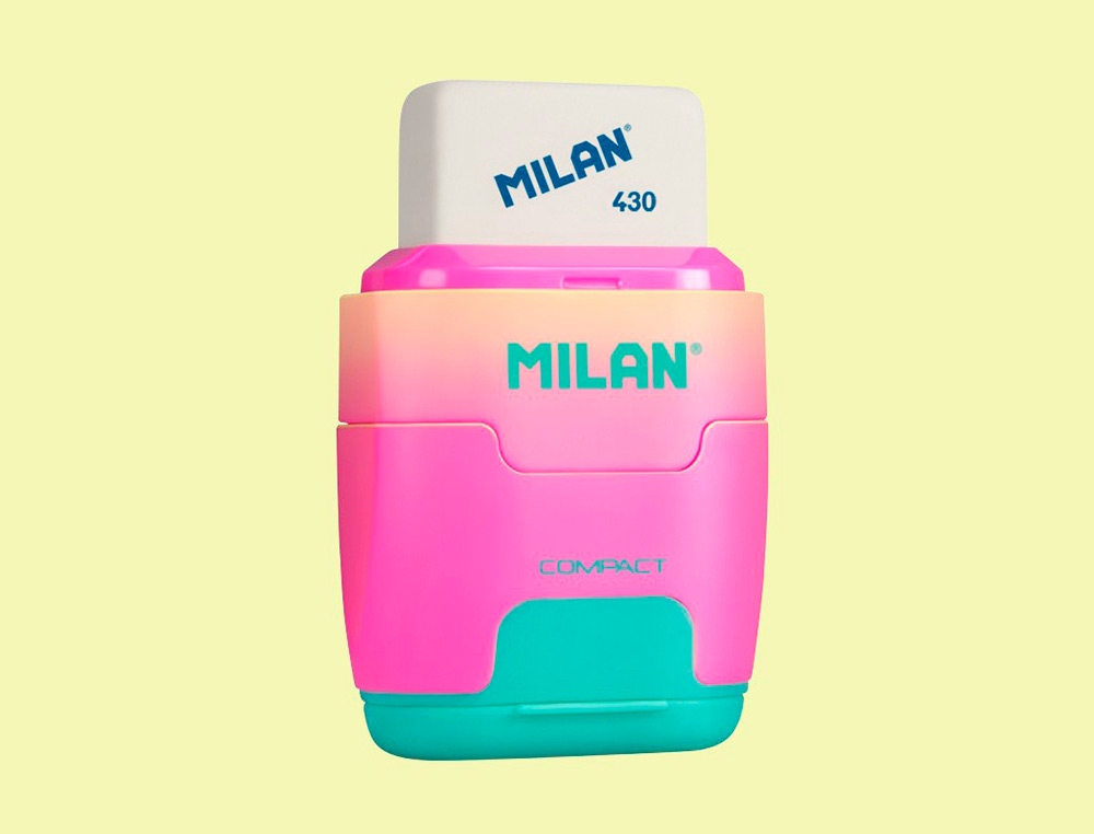 MILAN - APARA LAPIS + BORRACHA SUNSET - 4721116 ( Imagem 4 de 7 ) - Preview