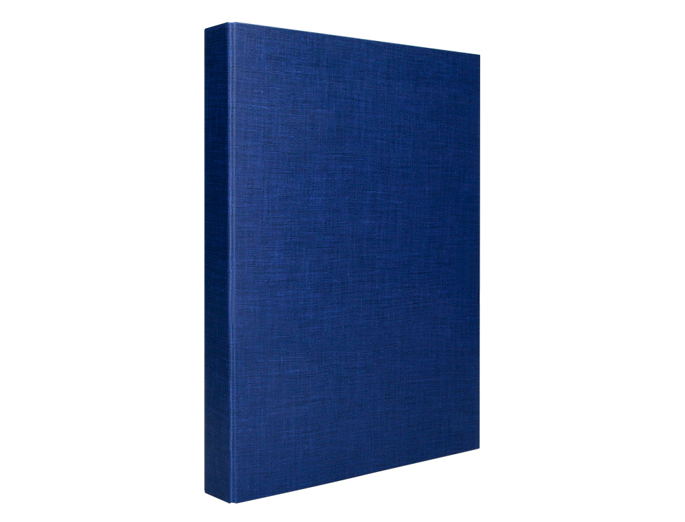 Capa liderpapel paper coat 4 aneis 25 mm forro pvc folio azul ( Imagem 3 de 10 ) - Preview