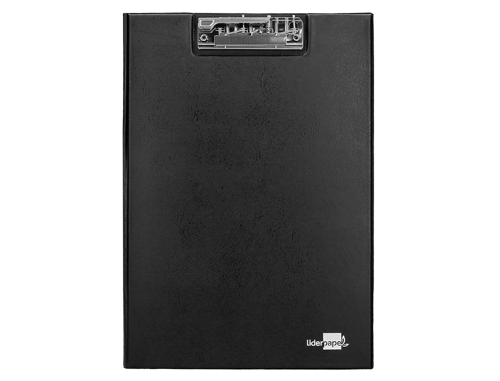 Capa de Plástico Liderpapel C/ Miniclip Superior - Preto ( Imagem 2 de 7 ) - Preview