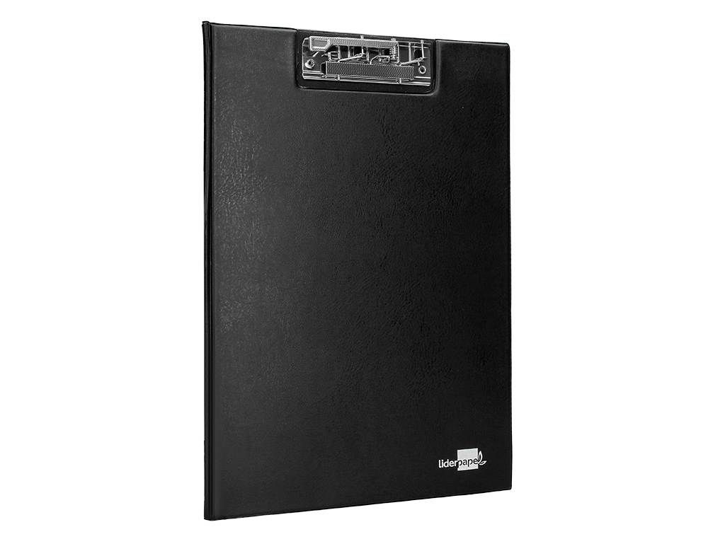 Capa de Plástico Liderpapel C/ Miniclip Superior - Preto ( Imagem 3 de 7 ) - Preview