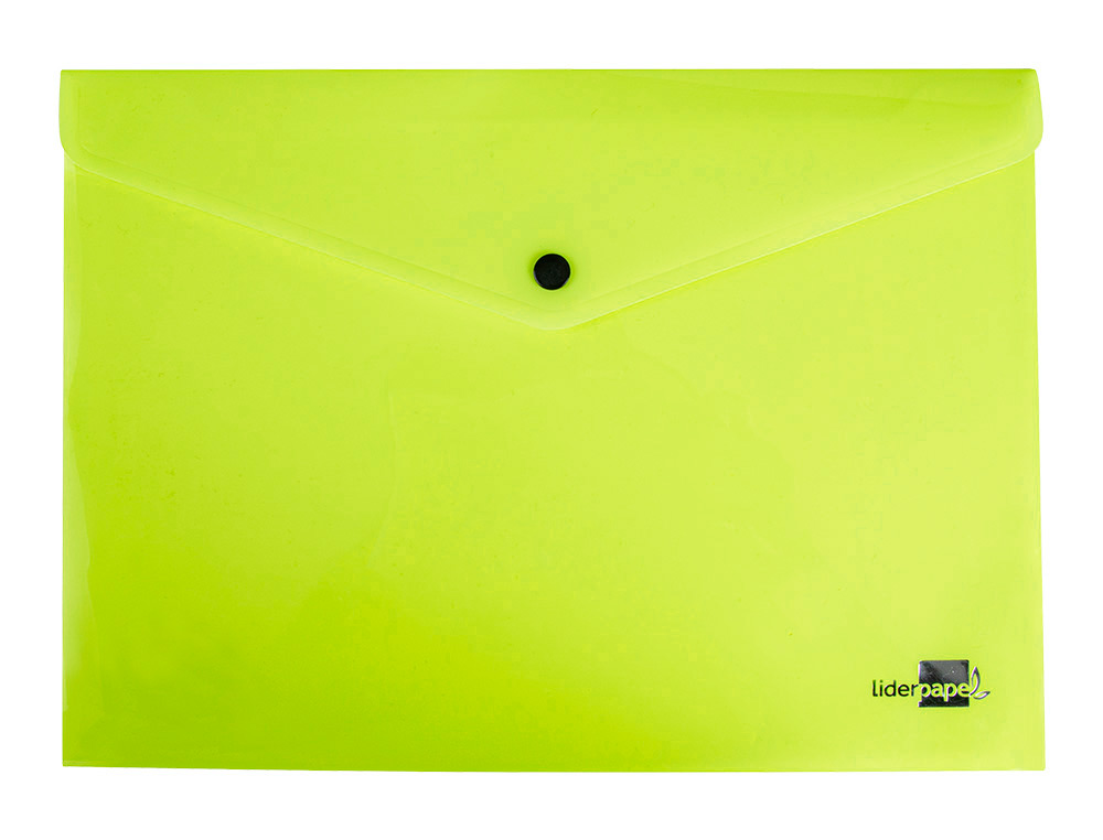 Bolsa Porta Documentos Liderpapel Com Mola Din A4 Amarelo Fluor Opaco 50 folhas ( Imagem 4 de 14 ) - Preview