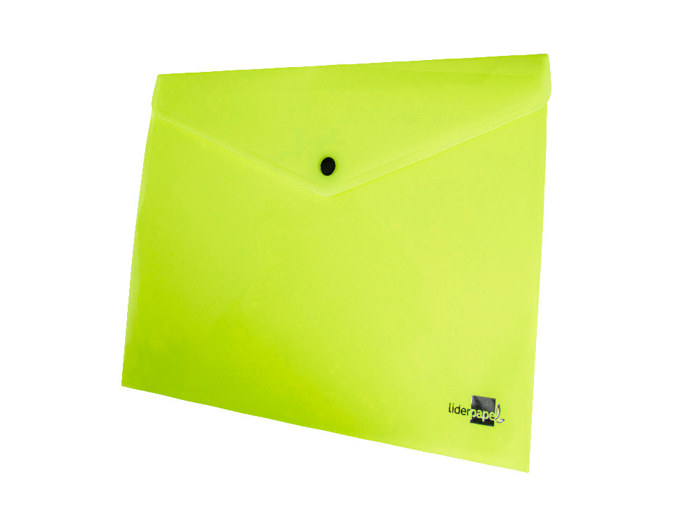 Bolsa Porta Documentos Liderpapel Com Mola Din A4 Amarelo Fluor Opaco 50 folhas ( Imagem 5 de 14 ) - Preview