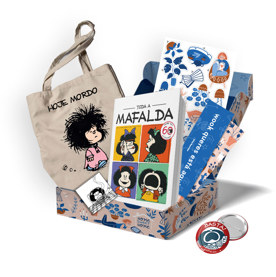 Toda a Mafalda – Ed. especial wookemcaixa ( Imagem 2 de 5 ) - Preview