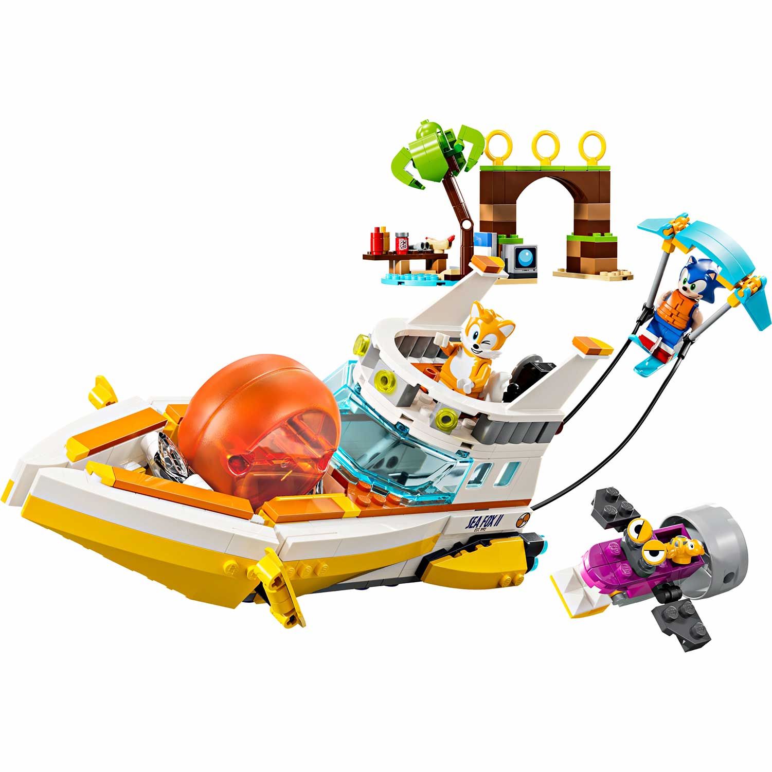 Lego Sonic The Hedgehog Barco De Aventura De Tails 76997 ( Imagem 2 de 4 ) - Preview