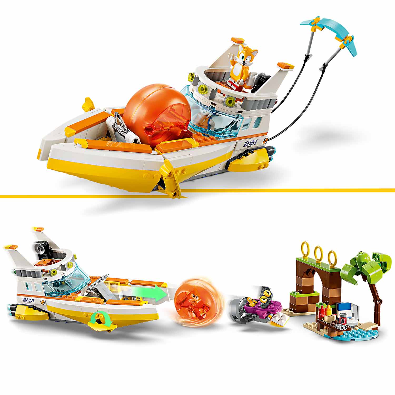 Lego Sonic The Hedgehog Barco De Aventura De Tails 76997 ( Imagem 3 de 4 ) - Preview
