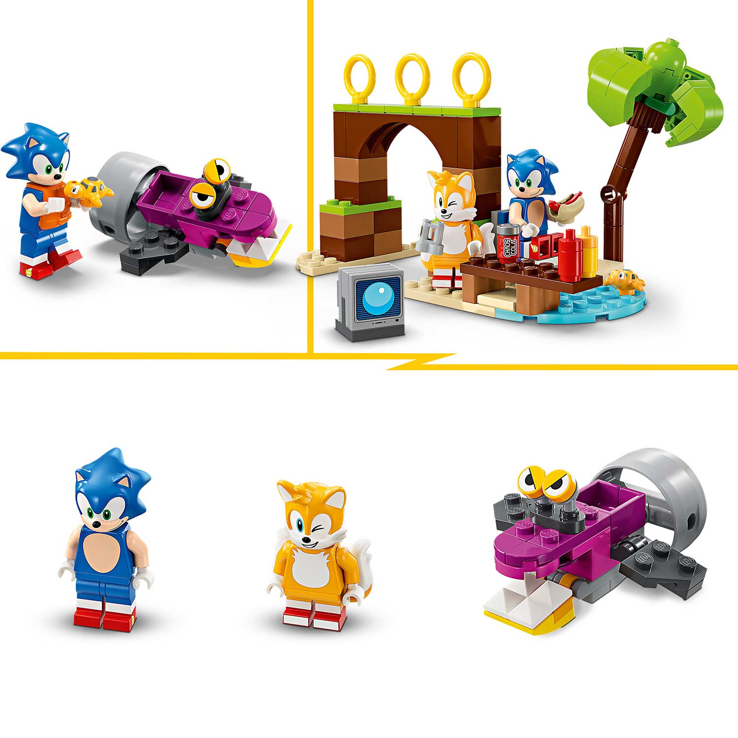 Lego Sonic The Hedgehog Barco De Aventura De Tails 76997 ( Imagem 4 de 4 ) - Preview